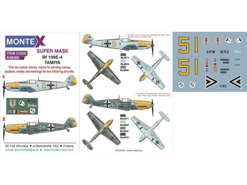 Bf 109E-4 TAMIYA - zdjęcie 1