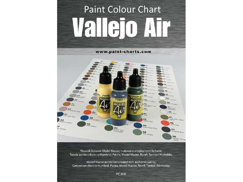 Wzornik kolorów Vallejo Air 12mm - zdjęcie 1