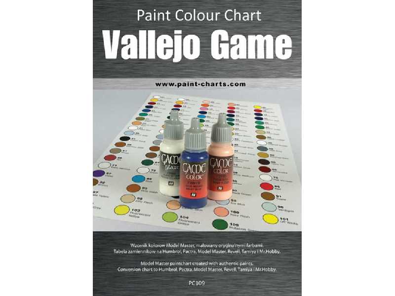 Wzornik kolorów Vallejo Game Color 12mm - zdjęcie 1