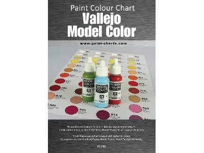 Wzornik kolorów Vallejo Model Color 20mm - zdjęcie 1