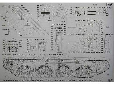 T-35 rosyjski wielowieżowy (wieże cylindryczne) czołg ciężki z I - zdjęcie 41