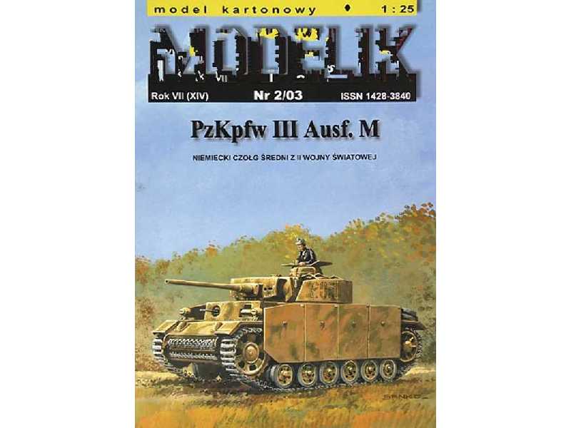 PANZER III Ausf.M niemiecki czołg średni z II wojny światowej - zdjęcie 1 PANZER III Ausf.M niemiecki czołg średni z II wojny światowej - zdjęcie 1
