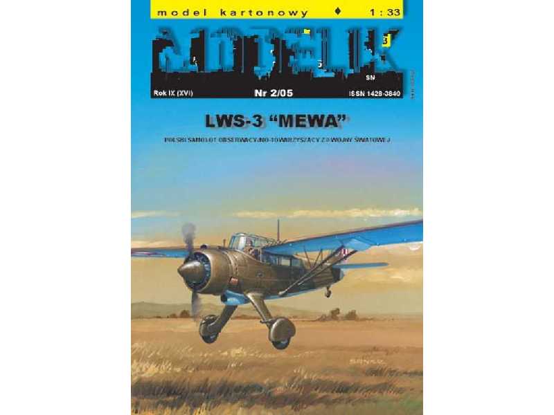 LWS-3 MEWA polski samolot obserwacyjno-towarzyszący z II wojny ś - zdjęcie 1 LWS-3 MEWA polski samolot obserwacyjno-towarzyszący z II wojny ś - zdjęcie 1