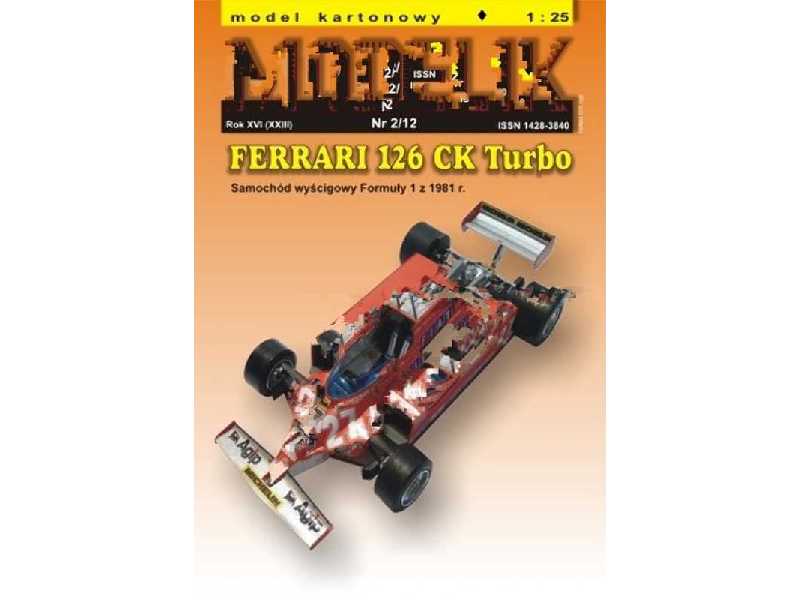 FERRARI 126 CK Turbo - zdjęcie 1 FERRARI 126 CK Turbo - zdjęcie 1