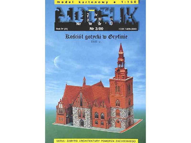 KOŚCIÓŁ GOTYCKI W GRYFINIE z XIII wieku - zdjęcie 1 KOŚCIÓŁ GOTYCKI W GRYFINIE z XIII wieku - zdjęcie 1