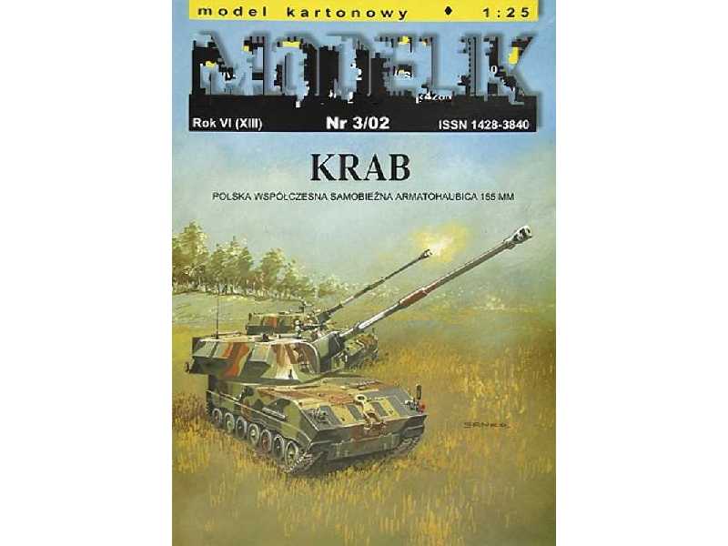 KRAB polska współczesna samobieżna armatohaubica kal. 155 mm - zdjęcie 1 KRAB polska współczesna samobieżna armatohaubica kal. 155 mm - zdjęcie 1