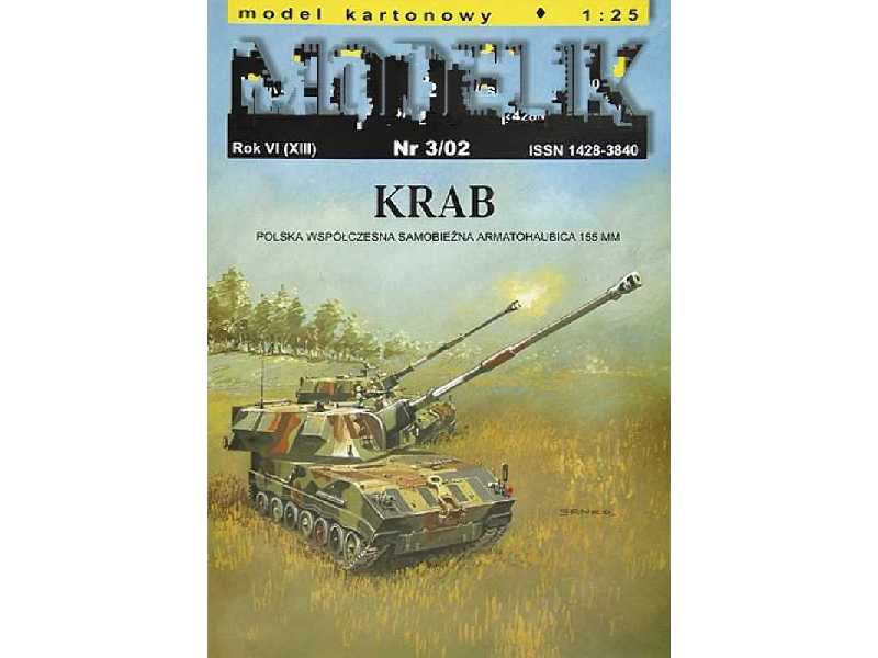 KRAB polska współczesna samobieżna armatohaubica kal. 155 mm - zdjęcie 1