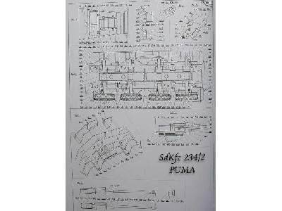 SdKfz 234/2 PUMA niemiecki ciężki samochód pancerny z II wojny ś - zdjęcie 15