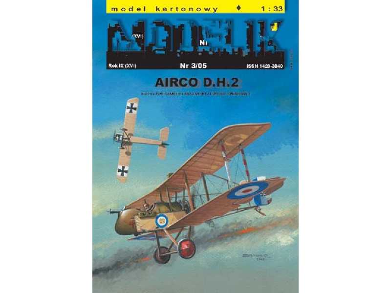 D.H.2 brytyjski samolot myśliwski z I wojny światowej - zdjęcie 1 D.H.2 brytyjski samolot myśliwski z I wojny światowej - zdjęcie 1