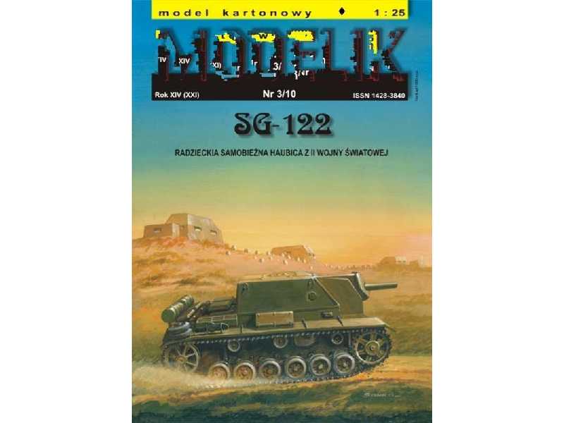 SG-122 radziecka samobieżna haubica na podwoziu Panzera III z II - zdjęcie 1 SG-122 radziecka samobieżna haubica na podwoziu Panzera III z II - zdjęcie 1