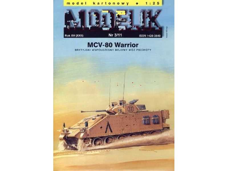 MCV-80 WARRIOR współczesny brytyjski bojowy wóz piechoty - zdjęcie 1 MCV-80 WARRIOR współczesny brytyjski bojowy wóz piechoty - zdjęcie 1
