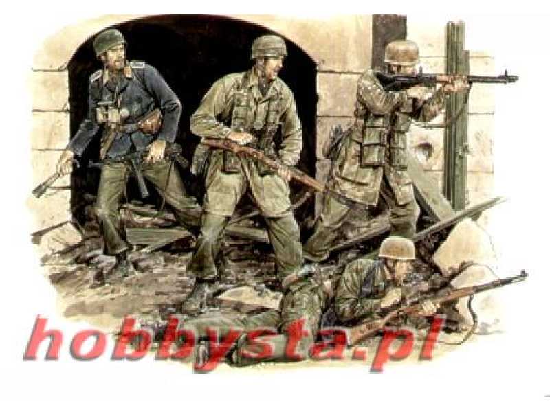 Figurki Fallschirmjager Monte Cassino 1944 - zdjęcie 1