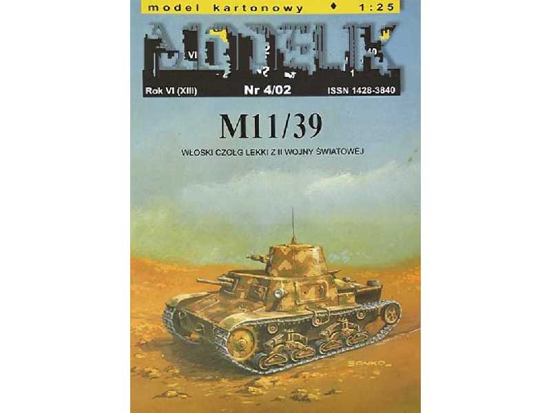M11/39 włoski czołg lekki z II wojny światowej - zdjęcie 1 M11/39 włoski czołg lekki z II wojny światowej - zdjęcie 1
