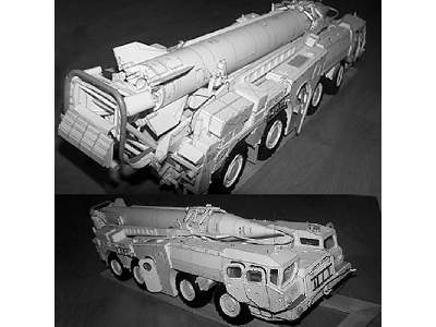 SS-1C SCUD + MAZ-543 rosyjska współczesna samobieżna wyrzutnia r - zdjęcie 2