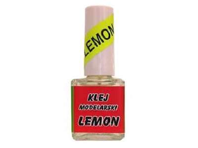 Klej modelarski z pędzelkiem LEMON - 12 ml - zdjęcie 1