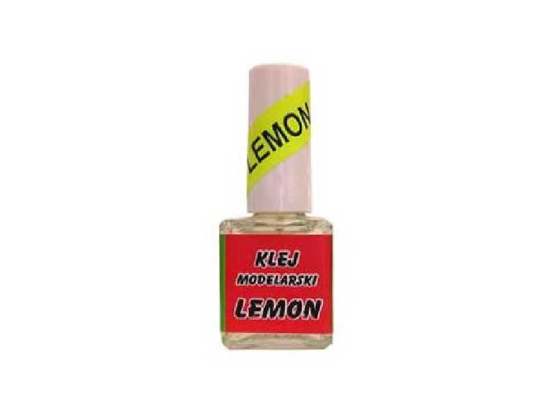 Klej modelarski z pędzelkiem LEMON - 12 ml - zdjęcie 1