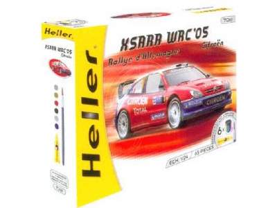 Citroen Xsara WRC '05 Rallye d Allemagne + farby, klej, pędzelek - zdjęcie 1