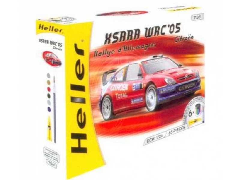 Citroen Xsara WRC '05 Rallye d Allemagne + farby, klej, pędzelek - zdjęcie 1 Citroen Xsara WRC '05 Rallye d Allemagne + farby, klej, pędzelek - zdjęcie 1