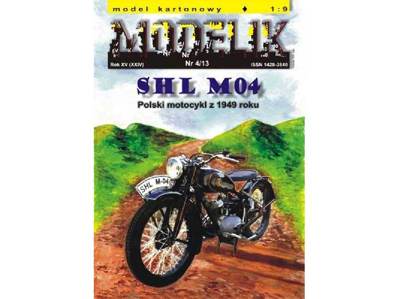 SHL M04 POLSKI MOTOCYKL Z 1949 ROKU - zdjęcie 1 SHL M04 POLSKI MOTOCYKL Z 1949 ROKU - zdjęcie 1