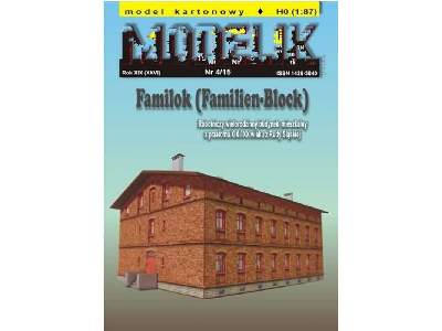 Familok (Familien-Block) Robotniczy wielorodzinny budynek mieszk - zdjęcie 1