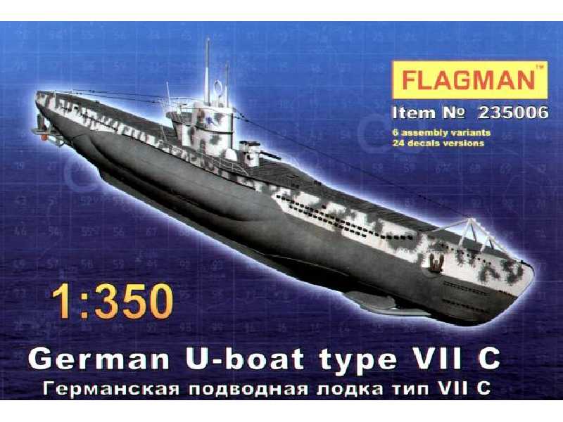 German U-Boot type VII C - zdjęcie 1 German U-Boot type VII C - zdjęcie 1