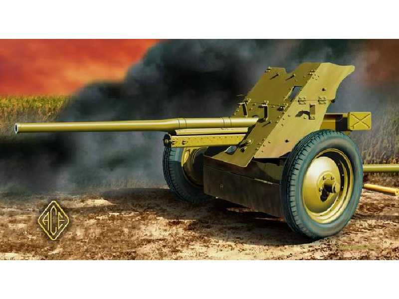 Rosyjskie działo przeciwpancerne 45mm mod.1942 - zdjęcie 1 Rosyjskie działo przeciwpancerne 45mm mod.1942 - zdjęcie 1