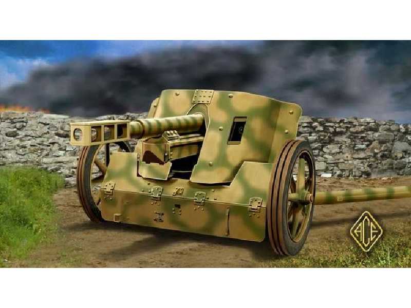 Niemieckie działo przeciwpancerne 7,5cm Pak 50 - zdjęcie 1 Niemieckie działo przeciwpancerne 7,5cm Pak 50 - zdjęcie 1