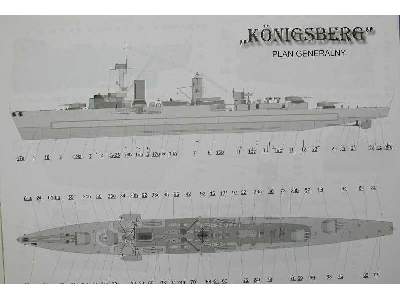 KÖNIGSBERG niemiecki lekki krążownik z II wojny światowej - zdjęcie 8