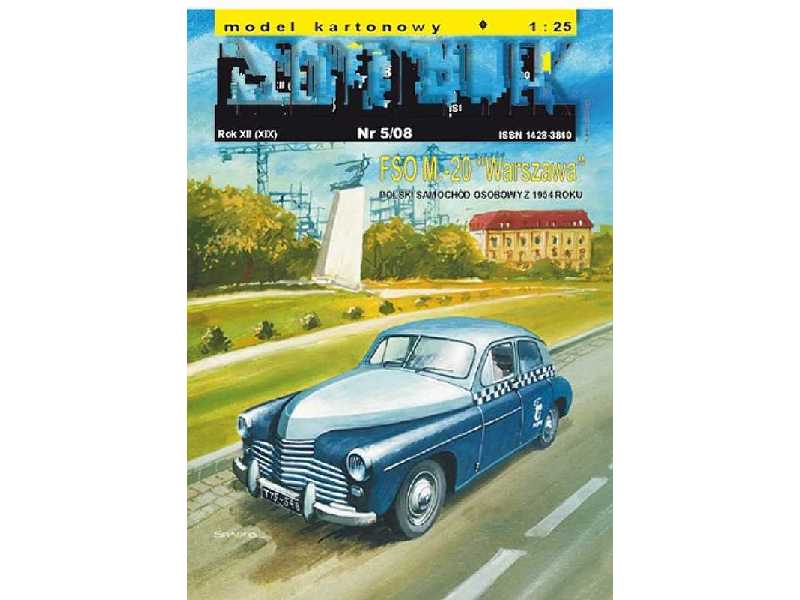 FSO M.-20 WARSZAWA polski samochód osobowy z 1954 roku - zdjęcie 1 FSO M.-20 WARSZAWA polski samochód osobowy z 1954 roku - zdjęcie 1