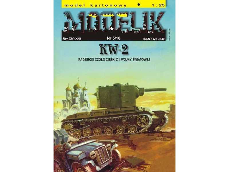 KW-2 radziecki czołg ciężki z II wojny światowej - zdjęcie 1 KW-2 radziecki czołg ciężki z II wojny światowej - zdjęcie 1