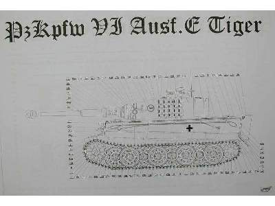 PANZER VI TIGER Ausf. E niemiecki czołg ciężki z II wojny świato - zdjęcie 20