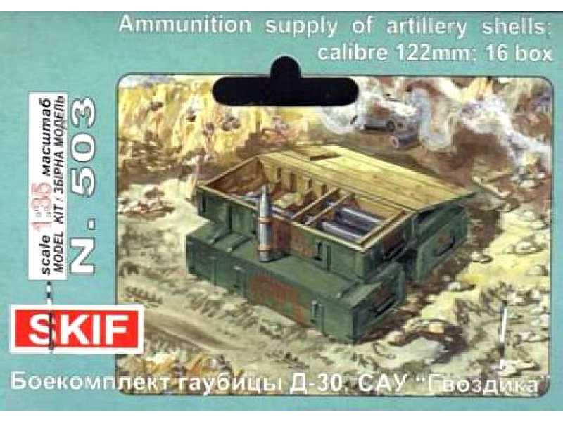 Amunicja 122 mm do haubicy D-30 oraz 2S1 Gvozdika - zdjęcie 1 Amunicja 122 mm do haubicy D-30 oraz 2S1 Gvozdika - zdjęcie 1