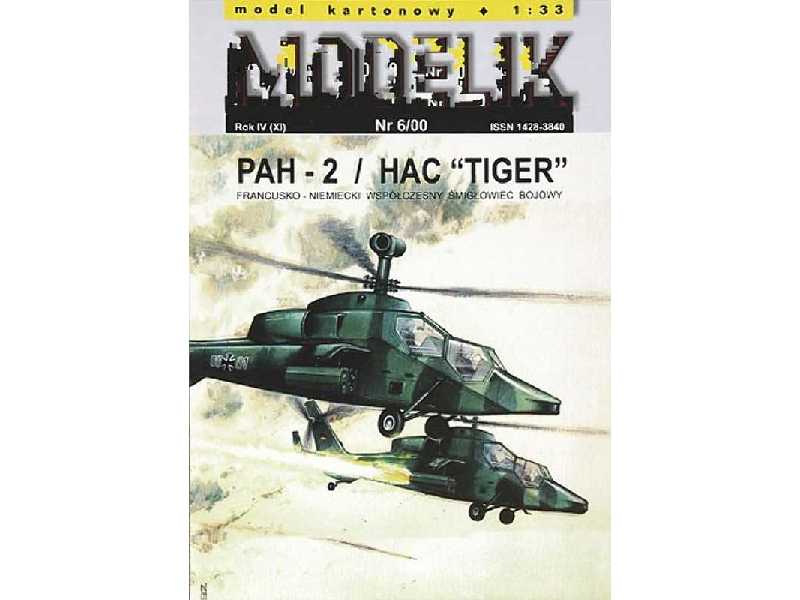 PAH-2/HAC TIGER francusko-niemiecki współczesny śmigłowiec bojow - zdjęcie 1