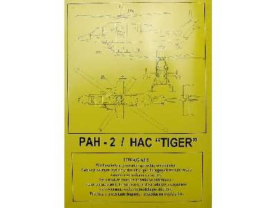 PAH-2/HAC TIGER francusko-niemiecki współczesny śmigłowiec bojow - zdjęcie 6
