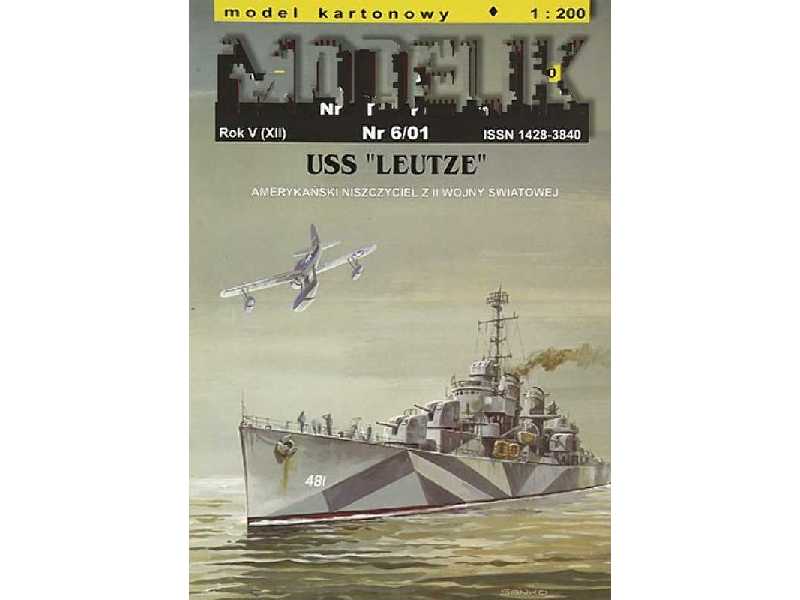 USS LEUTZE amerykański niszczyciel z II wojny światowej - zdjęcie 1 USS LEUTZE amerykański niszczyciel z II wojny światowej - zdjęcie 1