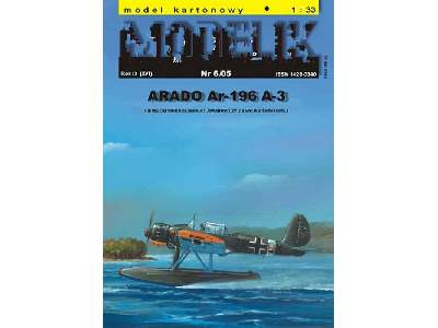 ARADO Ar-196 niemiecki wodnosamolot zwiadowczy z II wojny świato - zdjęcie 1