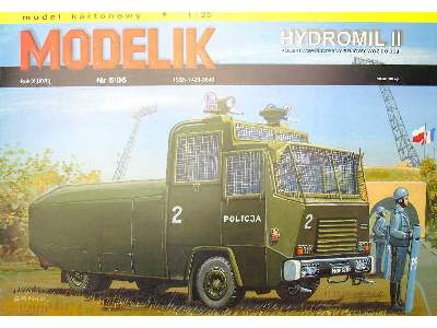 HYDROMIL II polski współczesny bojowy wóz policji do tłumienia z - zdjęcie 2