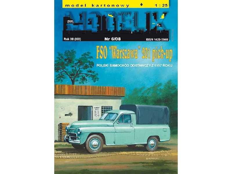 FSO 201 WARSZAWA pick-up polski samochód dostawczy z 1957 roku - zdjęcie 1 FSO 201 WARSZAWA pick-up polski samochód dostawczy z 1957 roku - zdjęcie 1