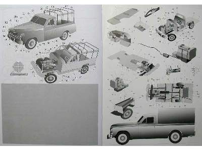 FSO 201 WARSZAWA pick-up polski samochód dostawczy z 1957 roku - zdjęcie 8