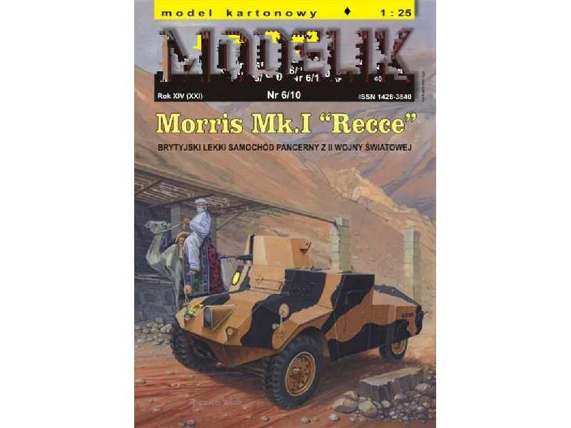 MORRIS MK.I RECCE brytyjski lekki samochód pancerny z II wojny ś - zdjęcie 1 MORRIS MK.I RECCE brytyjski lekki samochód pancerny z II wojny ś - zdjęcie 1