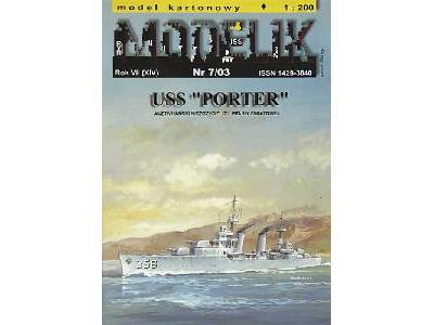 USSPORTER amerykański niszczyciel z II wojny światowej - zdjęcie 1