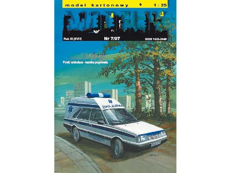 POLONEZ CARGO AMBULANS polska karetka pogotowia z II połowy XX w - zdjęcie 1 POLONEZ CARGO AMBULANS polska karetka pogotowia z II połowy XX w - zdjęcie 1