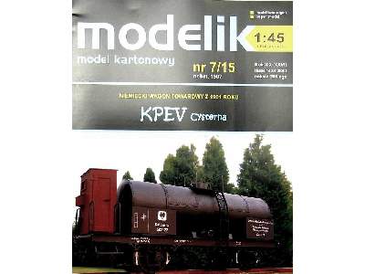 KPEV Cysterna - Niemiecki wagon towarowy z 1901 r. - zdjęcie 2