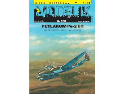 PETLAKOW Pe-2 rosyjski bombowiec nurkujący z II wojny światowej - zdjęcie 1