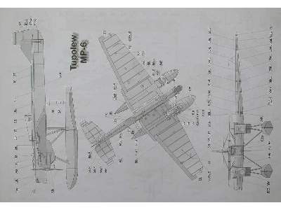 TUPOLEW MP-6 rosyjski wodnosamolot do lotów polarnych z 1935 r. - zdjęcie 9