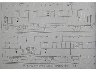 WAGONY OSOBOWE serii Cid niemieckie wagony osobowe z lat 20-tych - zdjęcie 41