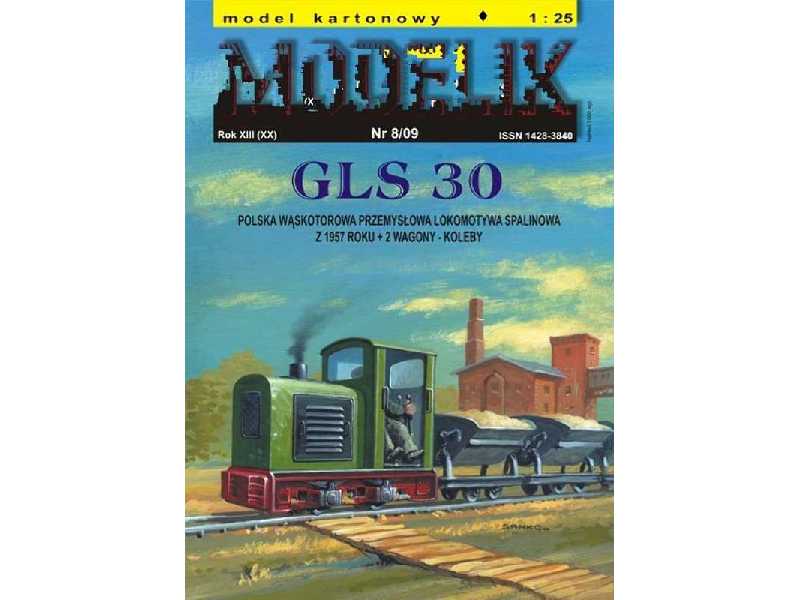 GLS 30 polska przemysłowa lokomotywa wąskotorowa z 1957 r. - zdjęcie 1