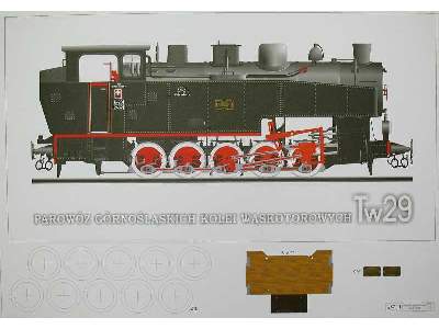Tw 29 polski parowóz wąskotorowy z 1929 roku - zdjęcie 9