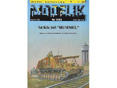 Sd Kfz 165 HUMMEL niemieckie działo samobieżne z II w. św. - zdjęcie 1