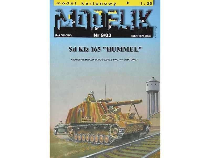 Sd Kfz 165 HUMMEL niemieckie działo samobieżne z II w. św. - zdjęcie 1 Sd Kfz 165 HUMMEL niemieckie działo samobieżne z II w. św. - zdjęcie 1